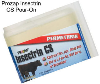 Prozap Insectrin CS Pour-On