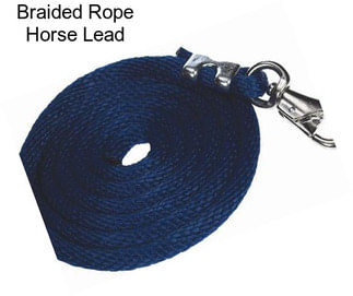 Braided Rope Horse Lead