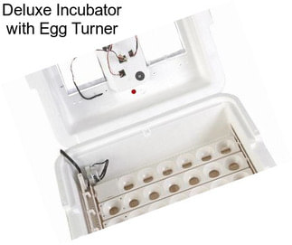 Deluxe Incubator with Egg Turner