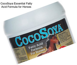 CocoSoya Essential Fatty Acid Formula for Horses