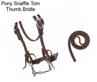 Pony Snaffle Tom Thumb Bridle