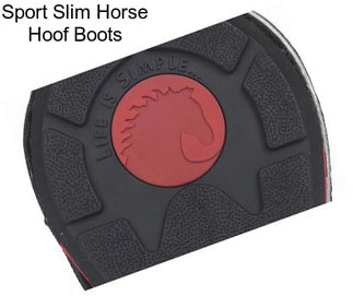 Sport Slim Horse Hoof Boots