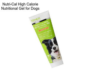 Nutri-Cal High Calorie Nutritional Gel for Dogs