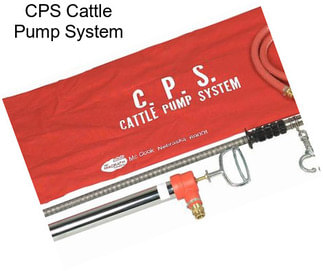 CPS Cattle Pump System