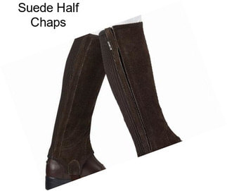 Suede Half Chaps