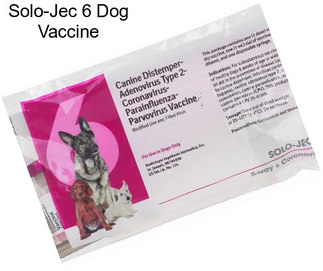 Solo-Jec 6 Dog Vaccine