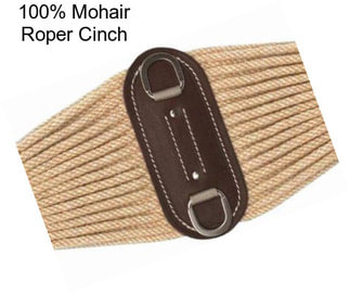 100% Mohair Roper Cinch