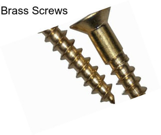 Brass Screws