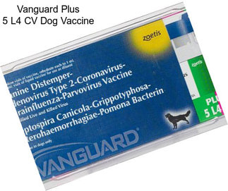 Vanguard Plus 5 L4 CV Dog Vaccine