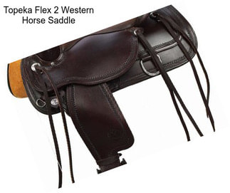 Topeka Flex 2 Western Horse Saddle