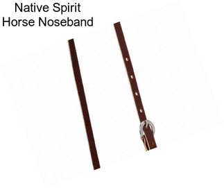 Native Spirit Horse Noseband