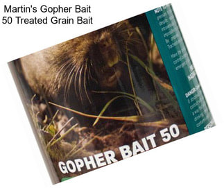 Martin\'s Gopher Bait 50 Treated Grain Bait