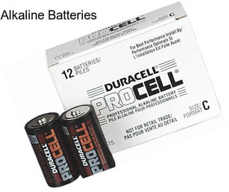 Alkaline Batteries