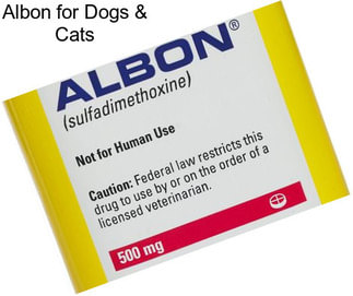 Albon for Dogs & Cats