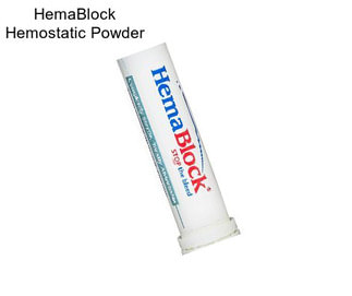 HemaBlock Hemostatic Powder