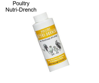 Poultry Nutri-Drench