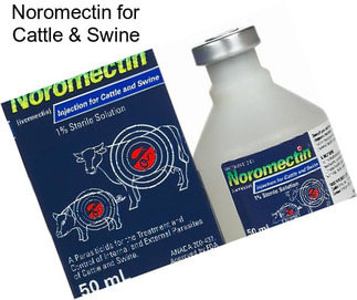 Noromectin for Cattle & Swine