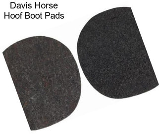 Davis Horse Hoof Boot Pads