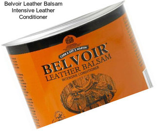 Belvoir Leather Balsam Intensive Leather Conditioner