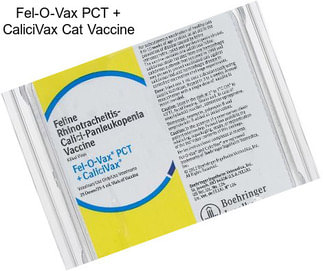 Fel-O-Vax PCT + CaliciVax Cat Vaccine