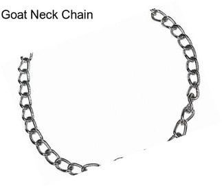 Goat Neck Chain