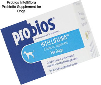 Probios Intelliflora Probiotic Supplement for Dogs