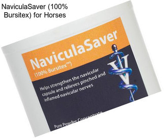 NaviculaSaver (100% Bursitex) for Horses