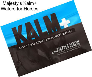 Majesty\'s Kalm+ Wafers for Horses