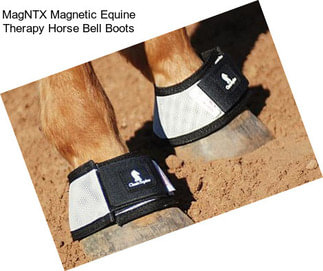 MagNTX Magnetic Equine Therapy Horse Bell Boots