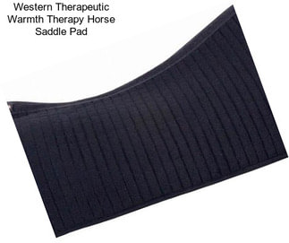 Western Therapeutic Warmth Therapy Horse Saddle Pad