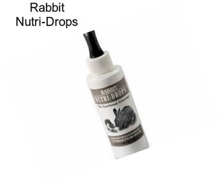 Rabbit Nutri-Drops