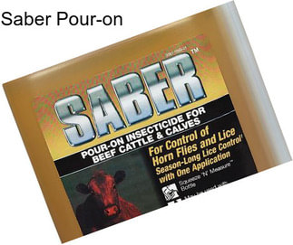 Saber Pour-on