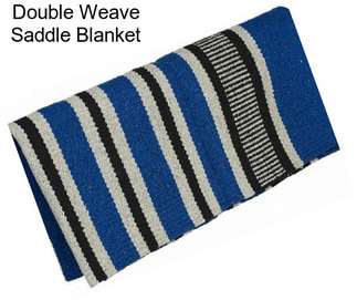 Double Weave Saddle Blanket