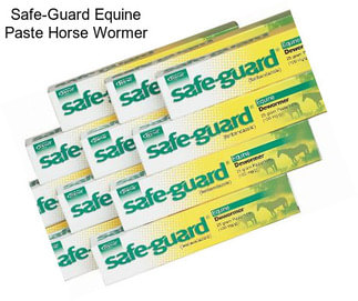 Safe-Guard Equine Paste Horse Wormer