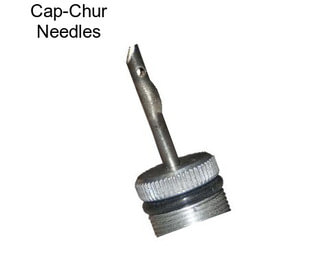 Cap-Chur Needles
