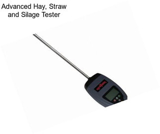 Advanced Hay, Straw and Silage Tester