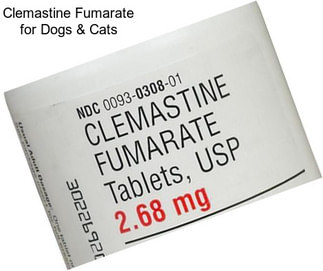 Clemastine Fumarate for Dogs & Cats