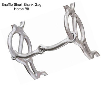 Snaffle Short Shank Gag Horse Bit