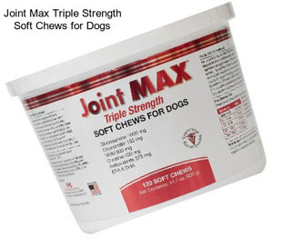 Joint Max Triple Strength Soft Chews for Dogs
