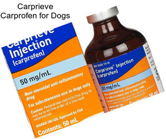 Carprieve Carprofen for Dogs