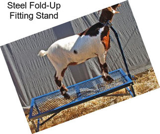 Steel Fold-Up Fitting Stand