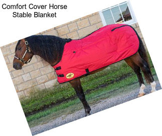 Comfort Cover Horse Stable Blanket