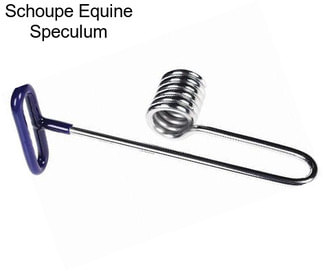 Schoupe Equine Speculum