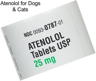 Atenolol for Dogs & Cats