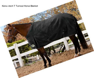 Kens-i-tech T Turnout Horse Blanket