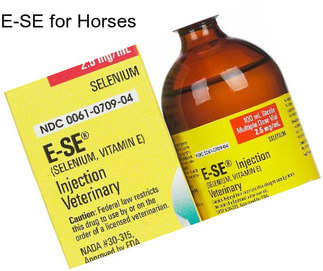 E-SE for Horses