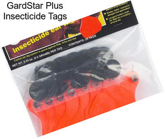 GardStar Plus Insecticide Tags