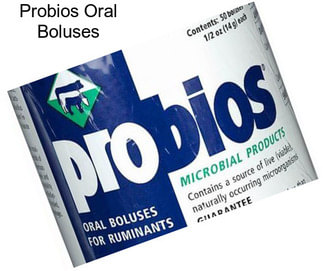 Probios Oral Boluses