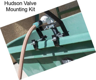 Hudson Valve Mounting Kit