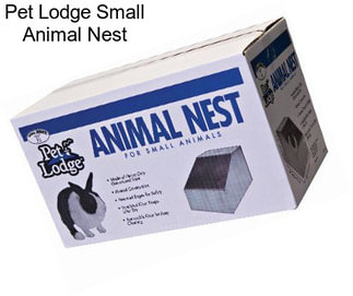 Pet Lodge Small Animal Nest